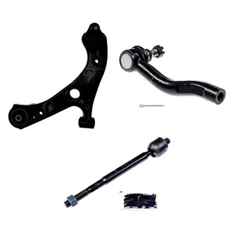 Dorman® - OE Solutions™ Front Driver Side Lower Control Arm with Ball Joint and Tie Rod End Kit