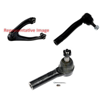 Dorman® - OE Solutions™ Front Driver Side Lower Control Arm with Ball Joint and Tie Rod End Kit