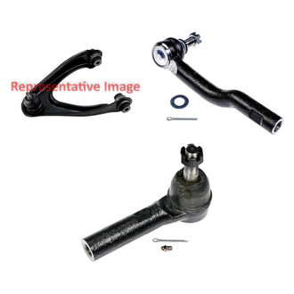 Dorman® - OE Solutions™ Front Driver Side Lower Control Arm with Ball Joint and Tie Rod End Kit