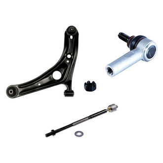 Dorman® - OE Solutions™ Front Driver Side Lower Control Arm with Ball Joint and Tie Rod End Kit