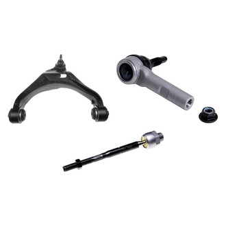 Dorman® - OE Solutions™ Front Driver Side Lower Control Arm with Ball Joint and Tie Rod End Kit