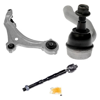 Dorman® - OE Solutions™ Front Driver Side Lower Control Arm with Ball Joint and Tie Rod End Kit