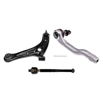 Dorman® - OE Solutions™ Front Driver Side Lower Control Arm with Ball Joint and Tie Rod End Kit