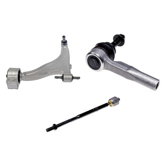 Dorman® - OE Solutions™ Front Driver Side Lower Control Arm with Ball Joint and Tie Rod End Kit