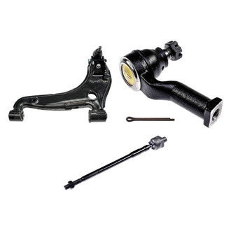 Dorman® - OE Solutions™ Front Driver Side Lower Control Arm with Ball Joint and Tie Rod End Kit