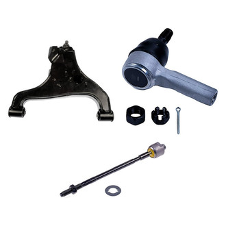 Dorman® - OE Solutions™ Front Driver Side Lower Control Arm with Ball Joint and Tie Rod End Kit