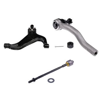 Dorman® - OE Solutions™ Front Driver Side Lower Control Arm with Ball Joint and Tie Rod End Kit