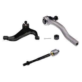 Dorman® - OE Solutions™ Front Driver Side Lower Control Arm with Ball Joint and Tie Rod End Kit