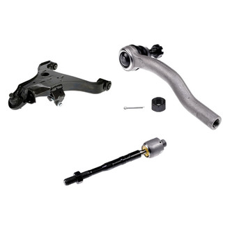 Dorman® - OE Solutions™ Front Driver Side Lower Control Arm with Ball Joint and Tie Rod End Kit