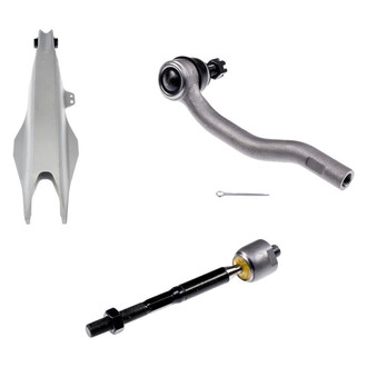 Dorman® - OE Solutions™ Front Driver Side Lower Control Arm with Ball Joint and Tie Rod End Kit