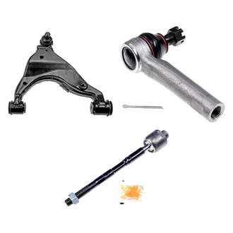 Dorman® - OE Solutions™ Front Driver Side Lower Control Arm with Ball Joint and Tie Rod End Kit