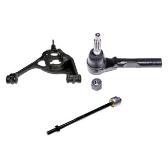 Dorman® - OE Solutions™ Front Driver Side Lower Control Arm with Ball Joint and Tie Rod End Kit