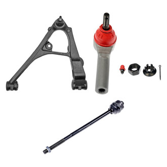 Dorman® - OE Solutions™ Front Driver Side Lower Control Arm with Ball Joint and Tie Rod End Kit
