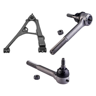 Dorman® - OE Solutions™ Front Driver Side Lower Control Arm with Ball Joint and Tie Rod End Kit