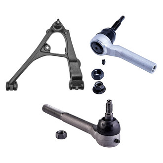 Dorman® - OE Solutions™ Front Driver Side Lower Control Arm with Ball Joint and Tie Rod End Kit