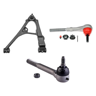 Dorman® - OE Solutions™ Front Driver Side Lower Control Arm with Ball Joint and Tie Rod End Kit