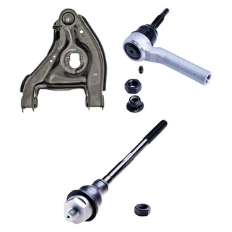 Dorman® - OE Solutions™ Front Driver Side Lower Control Arm with Ball Joint and Tie Rod End Kit