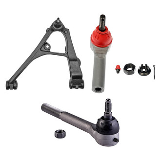 Dorman® - OE Solutions™ Front Driver Side Lower Control Arm with Ball Joint and Tie Rod End Kit