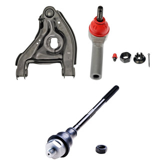 Dorman® - OE Solutions™ Front Driver Side Lower Control Arm with Ball Joint and Tie Rod End Kit