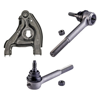 Dorman® - OE Solutions™ Front Driver Side Lower Control Arm with Ball Joint and Tie Rod End Kit