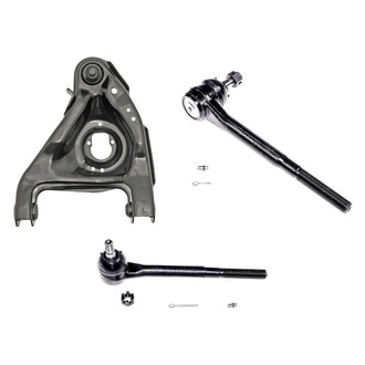 Dorman® - OE Solutions™ Front Driver Side Lower Control Arm with Ball Joint and Tie Rod End Kit