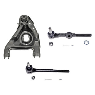 Dorman® - OE Solutions™ Front Driver Side Lower Control Arm with Ball Joint and Tie Rod End Kit