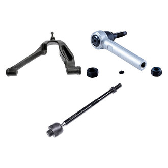 Dorman® - OE Solutions™ Front Driver Side Lower Control Arm with Ball Joint and Tie Rod End Kit