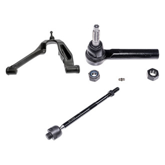 Dorman® - OE Solutions™ Front Driver Side Lower Control Arm with Ball Joint and Tie Rod End Kit