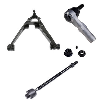 Dorman® - OE Solutions™ Front Driver Side Lower Control Arm with Ball Joint and Tie Rod End Kit