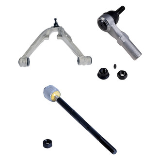 Dorman® - OE Solutions™ Front Driver Side Lower Control Arm with Ball Joint and Tie Rod End Kit