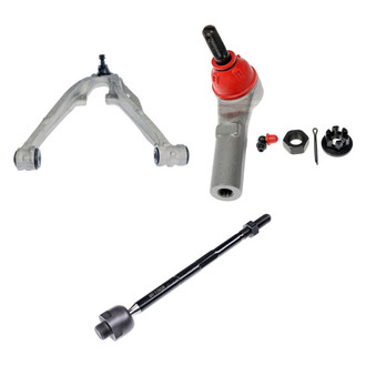 Dorman® - OE Solutions™ Front Driver Side Lower Control Arm with Ball Joint and Tie Rod End Kit