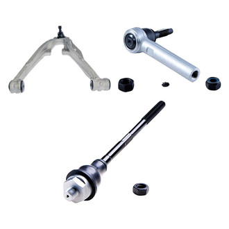 Dorman® - OE Solutions™ Front Driver Side Lower Control Arm with Ball Joint and Tie Rod End Kit