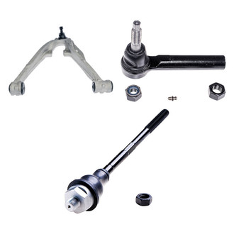 Dorman® - OE Solutions™ Front Driver Side Lower Control Arm with Ball Joint and Tie Rod End Kit