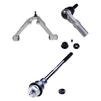 Dorman® - OE Solutions™ Front Driver Side Lower Control Arm with Ball Joint and Tie Rod End Kit