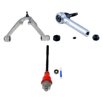 Dorman® - OE Solutions™ Front Driver Side Lower Control Arm with Ball Joint and Tie Rod End Kit