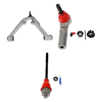 Dorman® - OE Solutions™ Front Driver Side Lower Control Arm with Ball Joint and Tie Rod End Kit