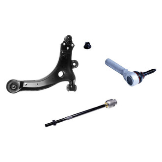 Dorman® - OE Solutions™ Front Driver Side Lower Control Arm with Ball Joint and Tie Rod End Kit
