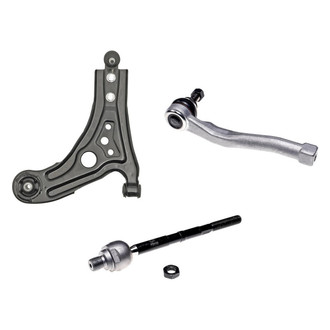 Dorman® - OE Solutions™ Front Driver Side Lower Control Arm with Ball Joint and Tie Rod End Kit