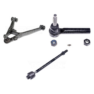 Dorman® - Mas Front Driver Side Lower Control Arm with Ball Joint and Tie Rod End Kit