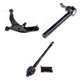 Dorman® - Mas Front Driver Side Lower Control Arm with Ball Joint and Tie Rod End Kit