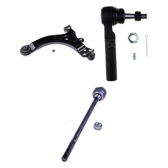 Dorman® - Mas Front Driver Side Lower Control Arm with Ball Joint and Tie Rod End Kit