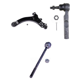 Dorman® - Mas Front Driver Side Lower Control Arm with Ball Joint and Tie Rod End Kit