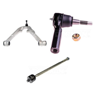 Dorman® - Mas Front Driver Side Lower Control Arm with Ball Joint and Tie Rod End Kit