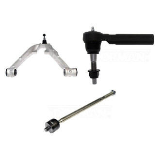 Dorman® - Mas Front Driver Side Lower Control Arm with Ball Joint and Tie Rod End Kit