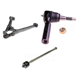 Dorman® - Mas Front Driver Side Lower Control Arm with Ball Joint and Tie Rod End Kit