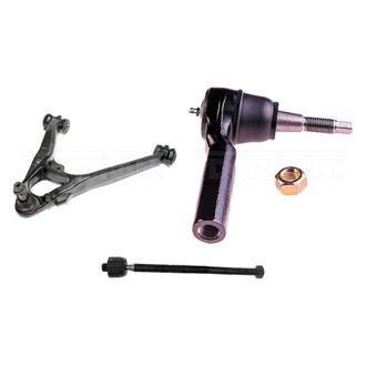 Dorman® - Mas Front Driver Side Lower Control Arm with Ball Joint and Tie Rod End Kit