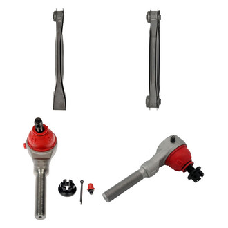 Dorman® - OE Solutions™ Front Driver Side Lower and Upper Control Arm and Tie Rod End Kit