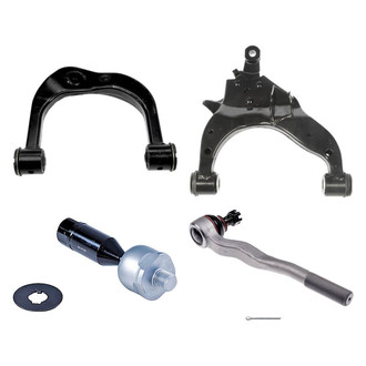 Dorman® - OE Solutions™ Front Driver Side Lower and Upper Control Arm and Tie Rod End Kit