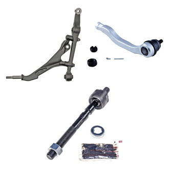 Dorman® - OE Solutions™ Front Driver Side Lower Control Arm and Tie Rod End Kit