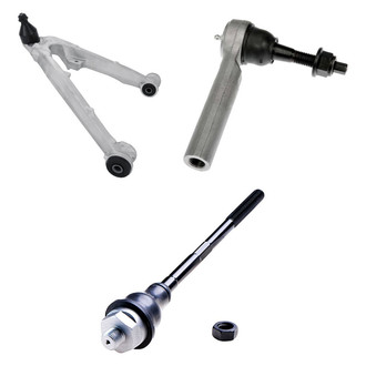 Dorman® - OE Solutions™ Front Driver Side Lower Control Arm and Tie Rod End Kit